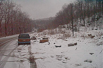 Click Here for Larger Version of Pulling Off Road