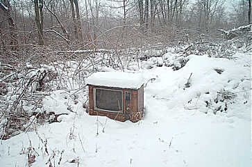 Click Here for Larger Version of Discarded TV