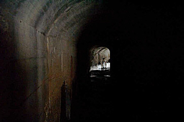 Click Here For A Larger Image Of  Travelling Through The Hydro Tunnel