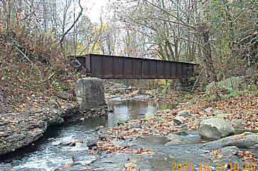 Click Here For Larger Image Of Irishtown Run Railroad Bridge