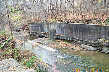 Click Here For Larger Image Of Walled In Stream