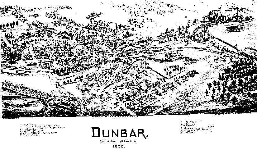 Click On Image To See Enlarged View Of Old 1900 Map Of Dunbar